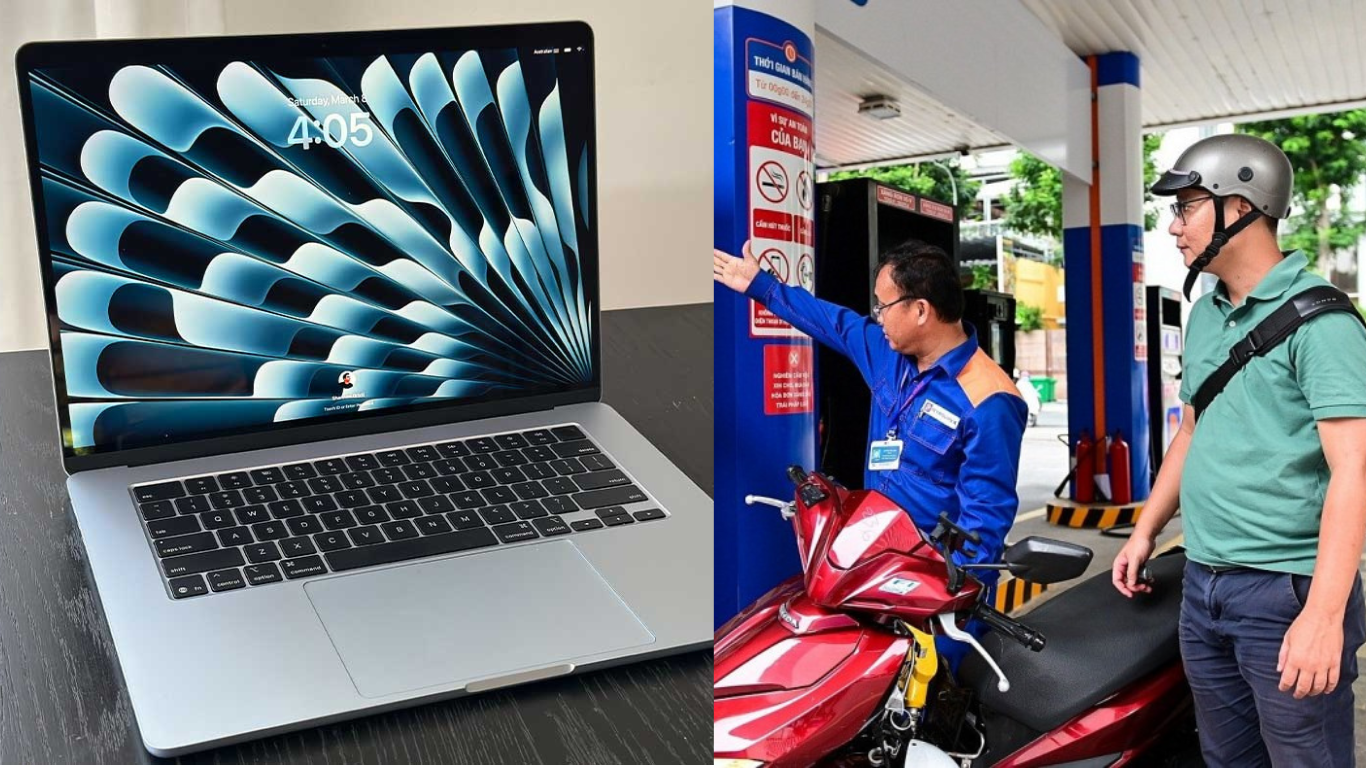 Gi&aacute; xăng dầu h&ocirc;m nay 30/5: Gi&aacute; RON 95 giảm s&acirc;u trước 1 ng&agrave;y khai tử, Macbook Air M4 bay m&agrave;u gần chục triệu 