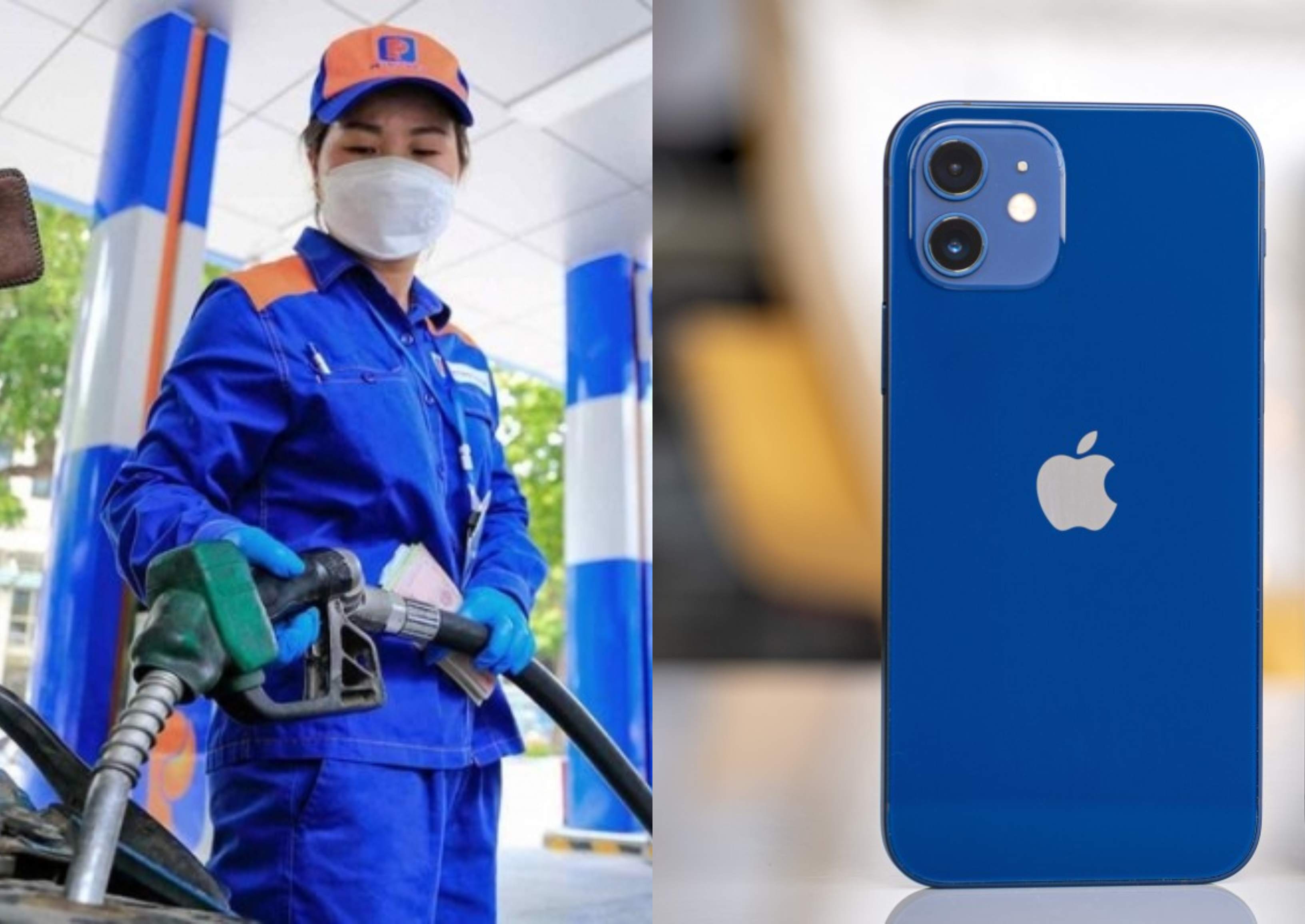 Gi&aacute; xăng dầu h&ocirc;m nay trưa 29/5: Xăng E10 rẻ như b&egrave;o, dầu diesel rẻ sập s&agrave;n so với đỉnh, iPhone 12 c&oacute; đ&aacute;ng mua