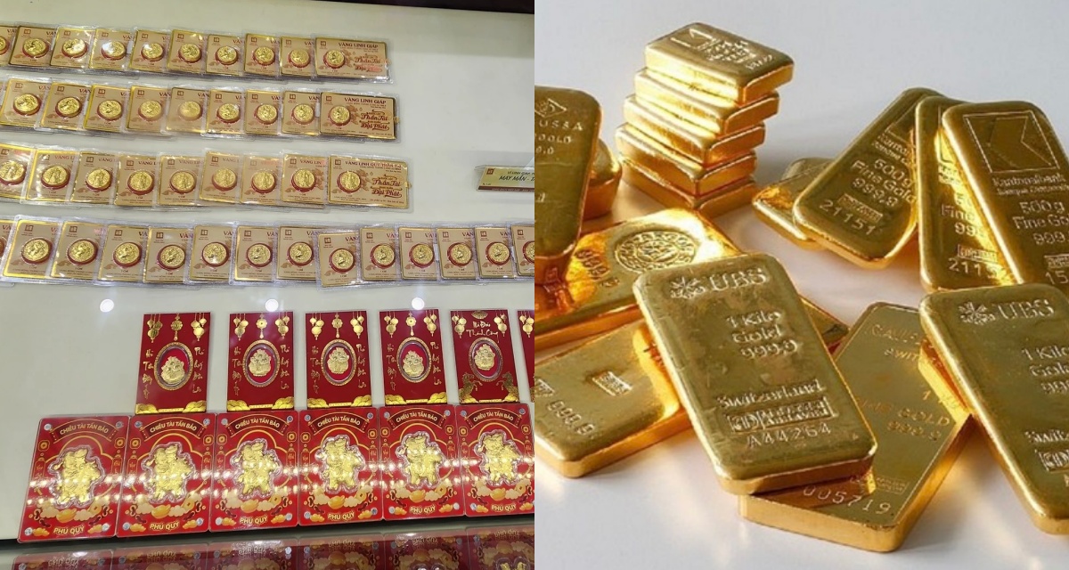 Gi&aacute; v&agrave;ng h&ocirc;m nay (trưa 30/5): V&agrave;ng SJC, nhẫn 9999, 24K l&ecirc;n đỉnh cao mới, khoảng c&aacute;ch với thế giới c&ograve;n bao nhi&ecirc;u?
