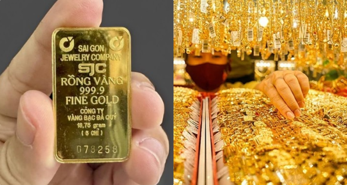 Gi&aacute; v&agrave;ng h&ocirc;m nay tối 31/5: Người mua mất hơn 5 triệu chỉ sau 1 tuần, SJC giảm nhưng vẫn b&aacute;m s&aacute;t đỉnh