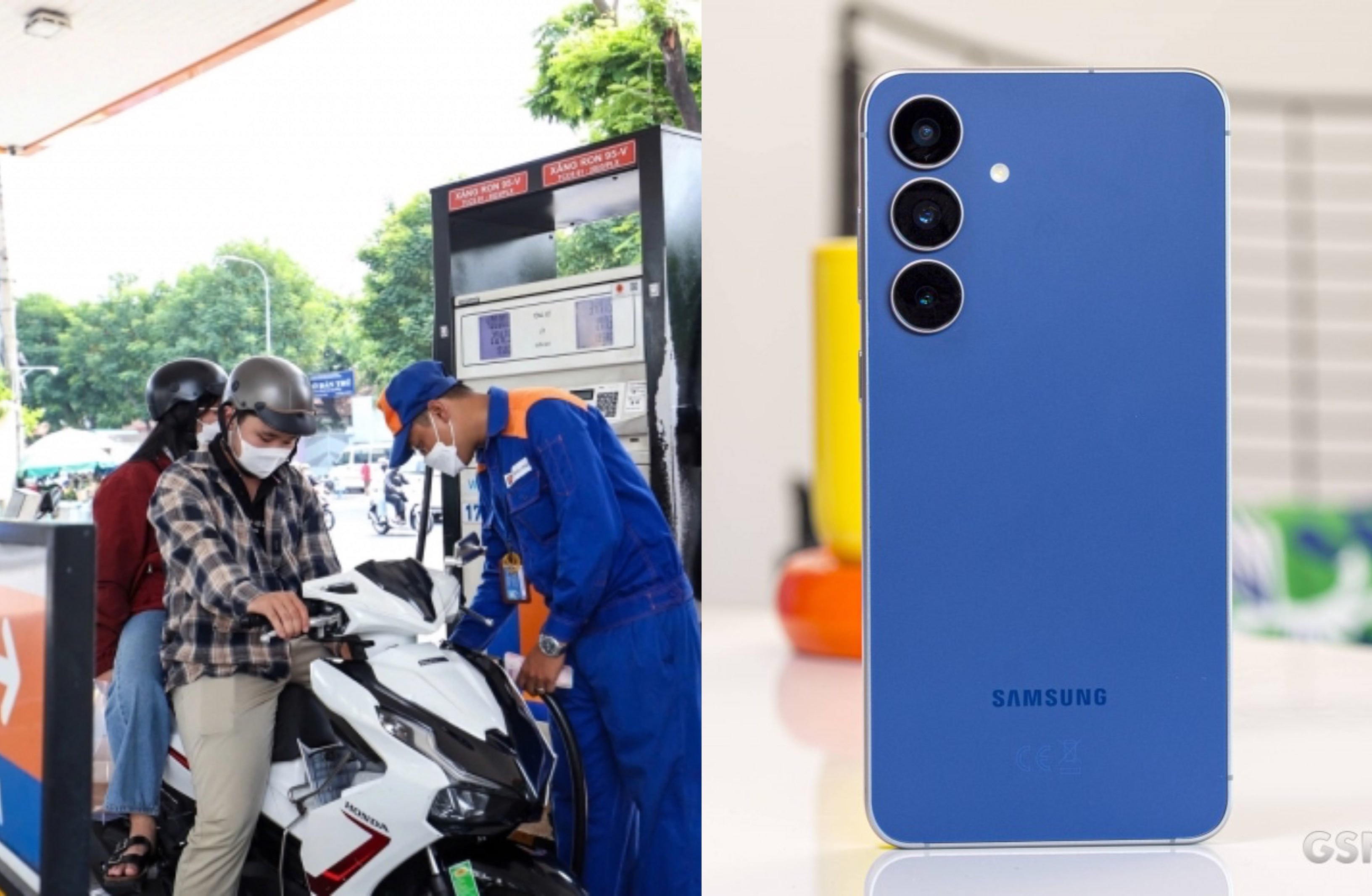 Bảng gi&aacute; xăng dầu h&ocirc;m nay 31/5 xăng RON95 bất ngờ giảm tới 10.000 đồng từ đỉnh th&aacute;ng 3, gi&aacute; Galaxy S25 FE c&oacute; rẻ