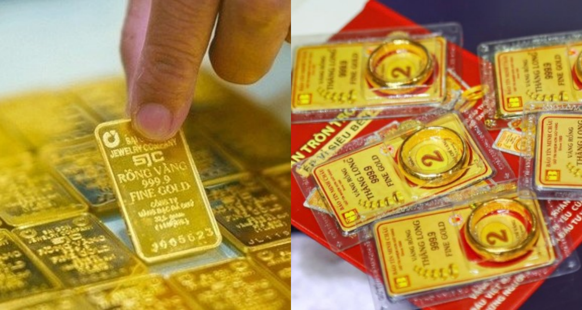 Bảng gi&aacute; v&agrave;ng h&ocirc;m nay 1/6: V&agrave;ng miếng SJC nhẫn tr&ograve;n trơn giảm nhưng vẫn cao \'lịch sử\', gi&aacute; cả m&acirc;u thuẫn hiếm thấy