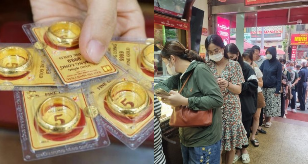 Gi&aacute; v&agrave;ng h&ocirc;m nay 1/6: Thương hiệu trong nước bất ngờ lao dốc cực mạnh, người d&acirc;n đổ x&ocirc; đi \'b&aacute;n th&aacute;o\'