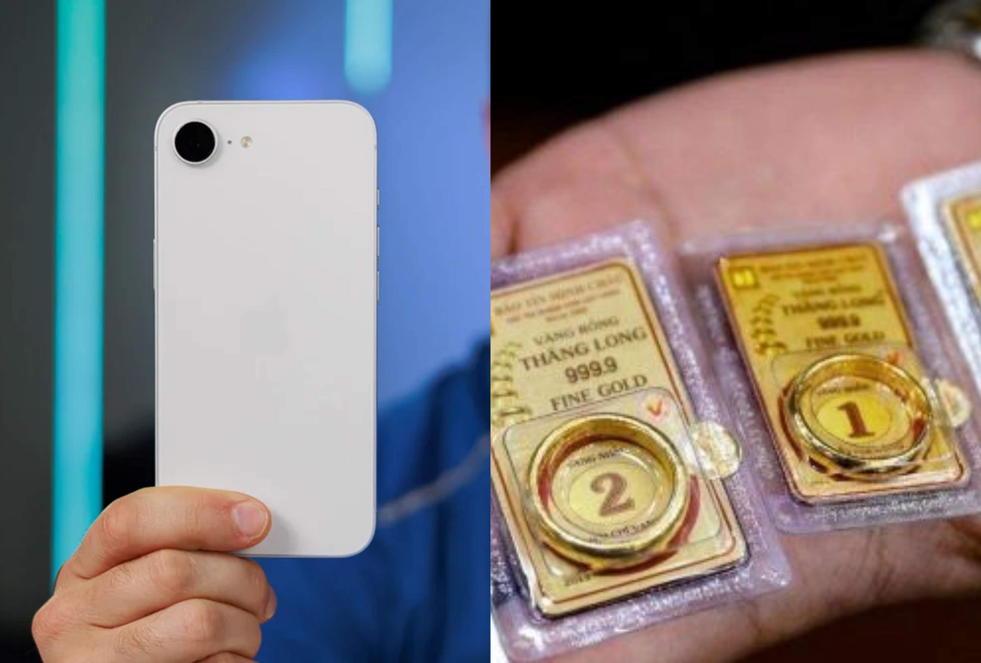 Cập nhật gi&aacute; v&agrave;ng chiều nay 1/6: V&agrave;ng nhẫn, v&agrave;ng miếng đ&oacute;ng băng, cửa h&agrave;ng vắng kh&aacute;ch, iPhone 17e c&oacute; rẻ?
