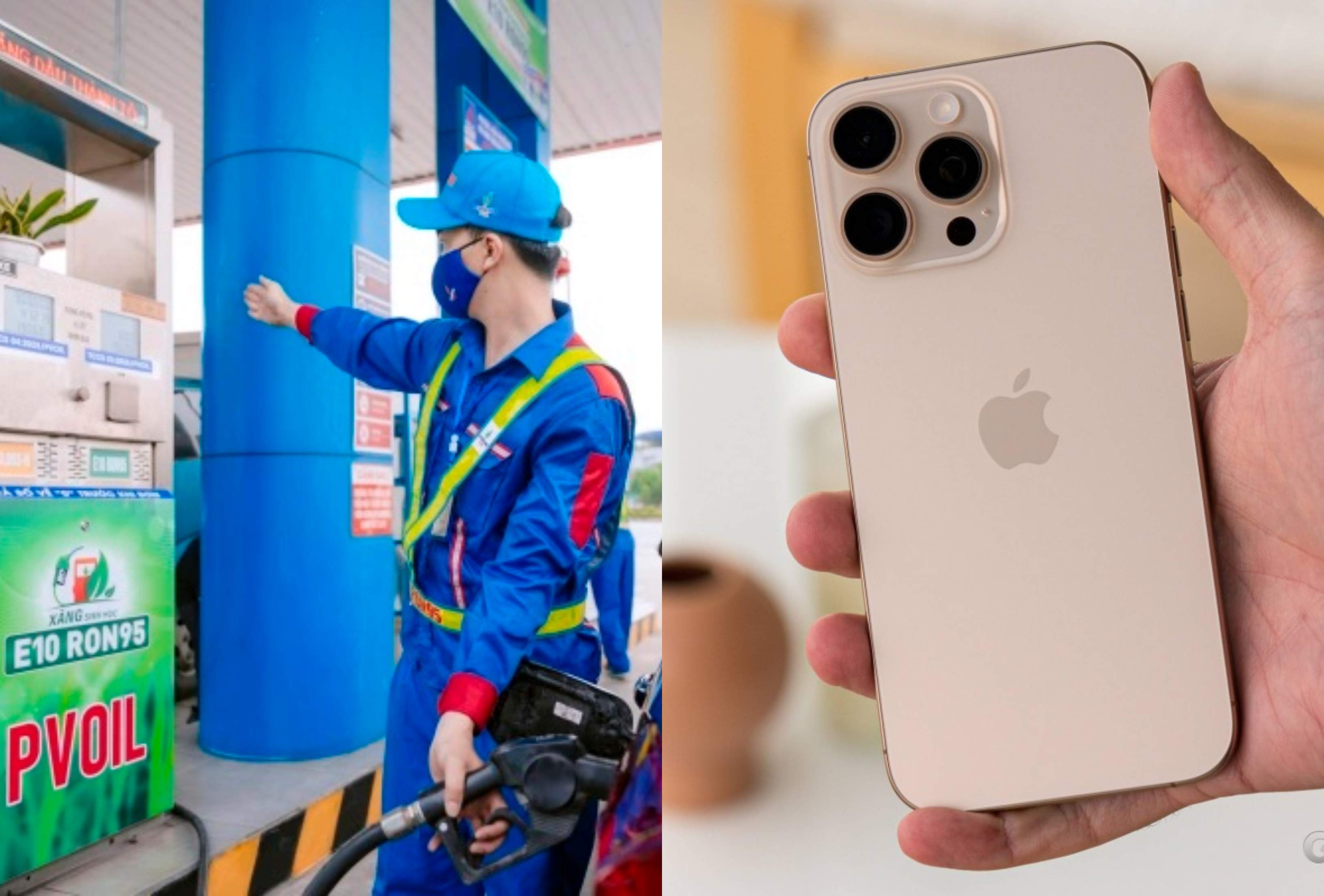 Bảng gi&aacute; xăng dầu h&ocirc;m nay 2/6: Xăng E10 giảm gần 1.400 đồng/l&iacute;t, xăng RON95 vẫn rẻ, iPhone 16 giảm kh&ocirc;ng?