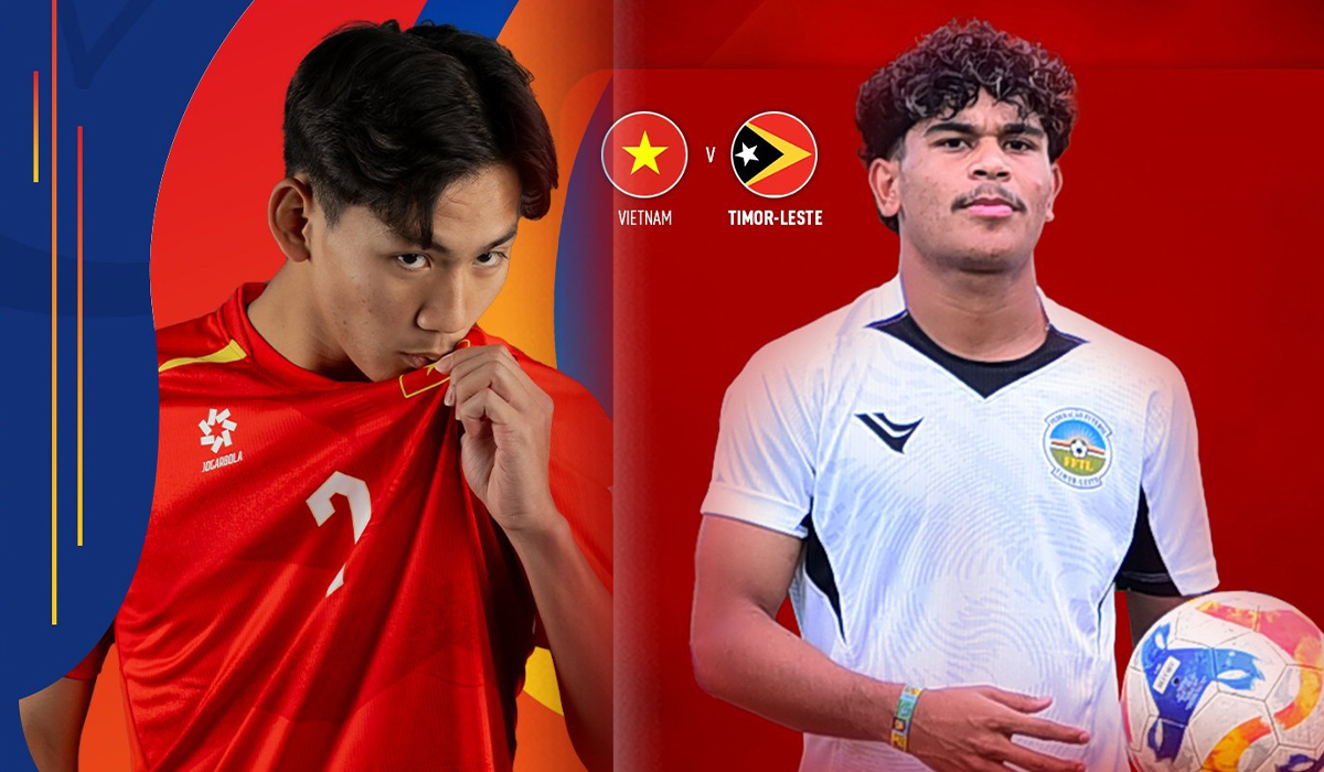 Kết quả b&oacute;ng đ&aacute; U19 Việt Nam vs U19 Timor Leste mới nhất 1/6 - VCK U19 Đ&ocirc;ng Nam &Aacute; 2026: Ch&ecirc;nh lệch đẳng cấp