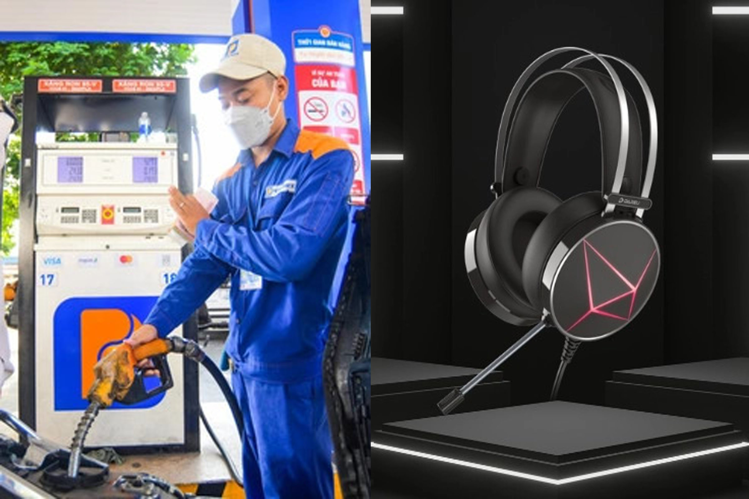 Gi&aacute; xăng dầu h&ocirc;m nay 1/6 bao nhi&ecirc;u tiền một l&iacute;t? C&aacute;c d&ograve;ng tai nghe gaming gi&aacute; chỉ bằng v&agrave;i l&iacute;t xăng