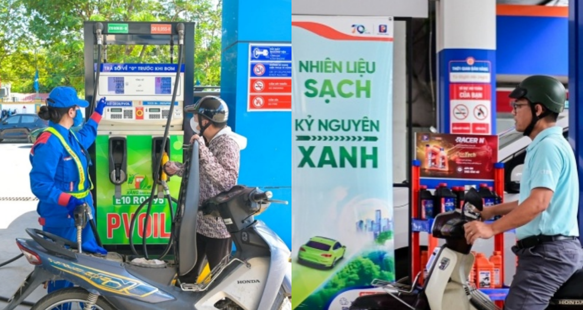 Gi&aacute; xăng dầu h&ocirc;m nay 1/6: Gi&aacute; E10 ở Petrolimex, PVOIL c&oacute; thật sự rẻ? Ch&ecirc;nh lệch với RON95 bao nhi&ecirc;u?