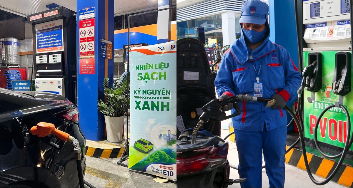 Gi&aacute; xăng dầu h&ocirc;m nay 1/6: Gi&aacute; E10 RON 95-V ở mức rẻ, xăng E10 v&agrave; dầu diesel sắp giảm mạnh?