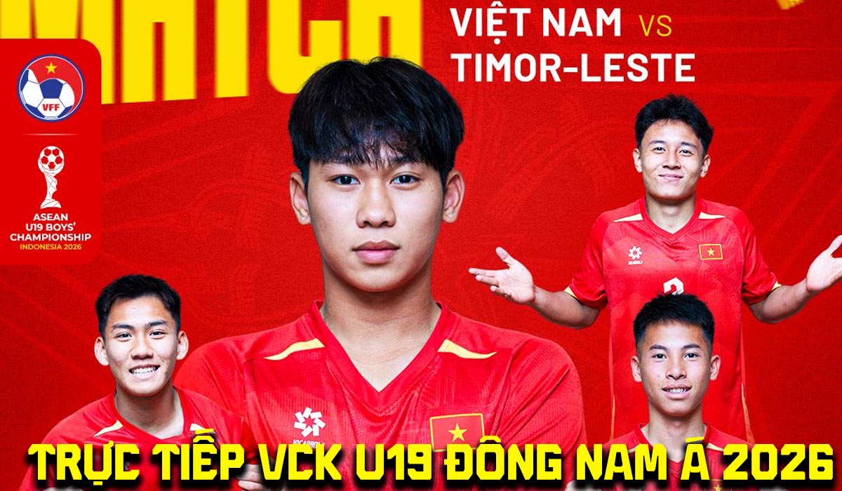 Trực tiếp b&oacute;ng đ&aacute; U19 Việt Nam vs U19 Timor Leste 16h ng&agrave;y 1/6 - Link xem trực tiếp U19 Đ&ocirc;ng Nam &Aacute;
