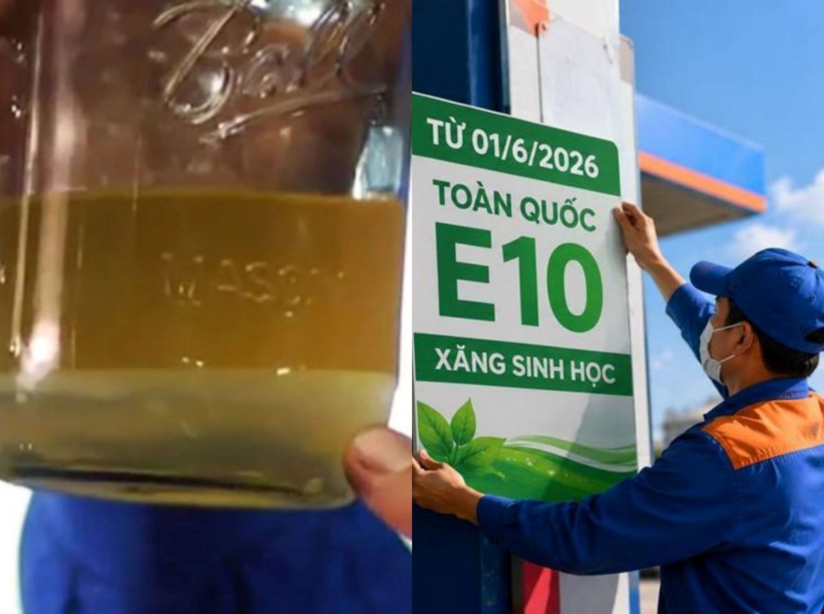 Xăng E10 để l&acirc;u c&oacute; bị t&aacute;ch pha, ăn m&ograve;n động cơ như nhiều người lo ngại?