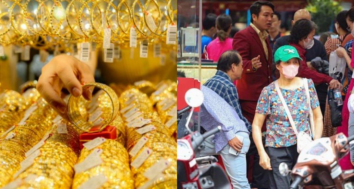 Gi&aacute; v&agrave;ng h&ocirc;m nay 2/6: V&agrave;ng miếng SJC nhẫn tr&ograve;n c&aacute;c thương hiệu đồng loạt đại hạ gi&aacute;, nhiều người tranh thủ bắt đ&aacute;y