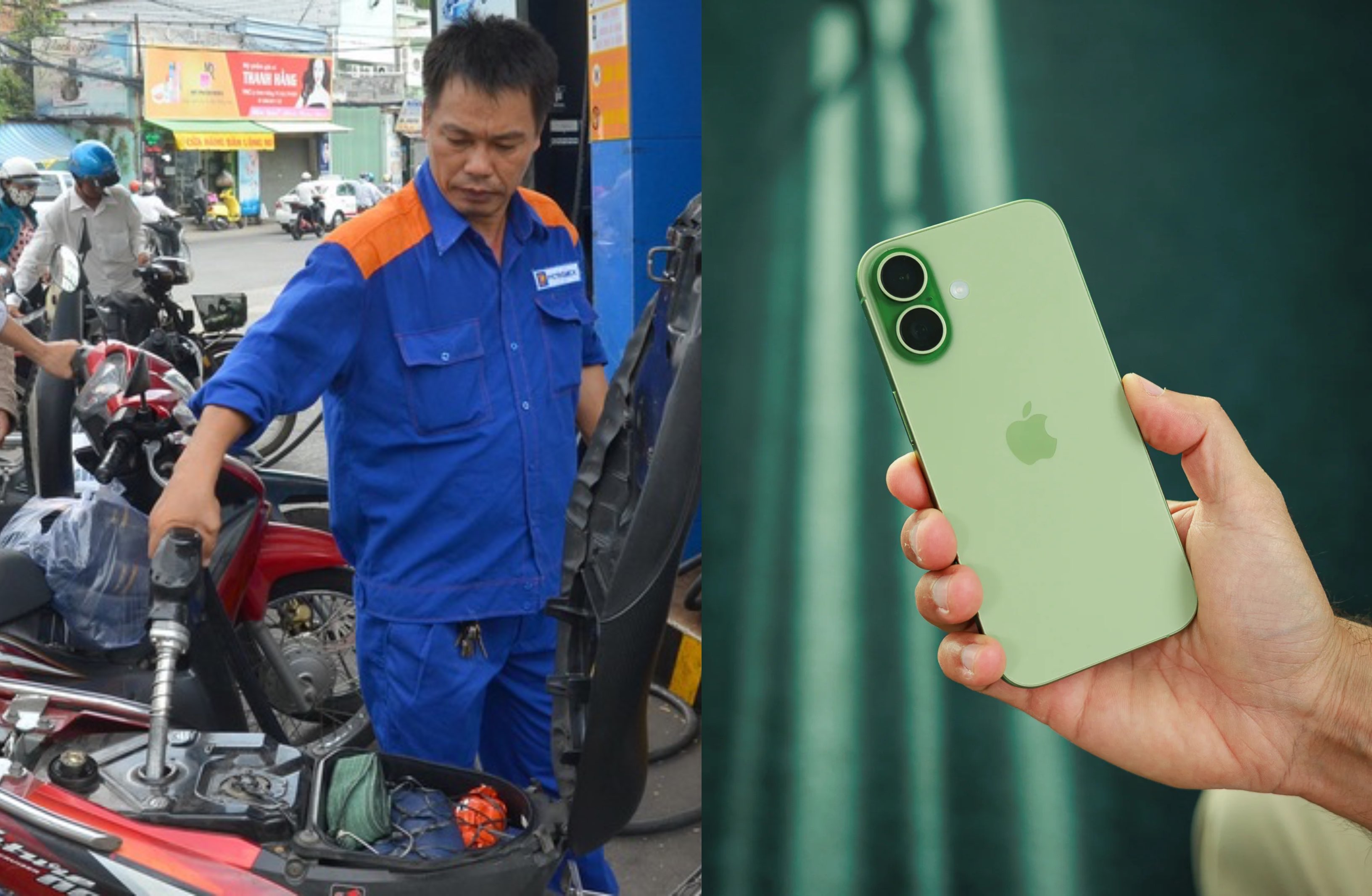 Bảng gi&aacute; xăng dầu h&ocirc;m nay 3/6: Xăng dầu Xăng RON95, RON92 l&ecirc;n xuống vẫn rẻ, iPhone 17 gi&aacute; thế n&agrave;o?