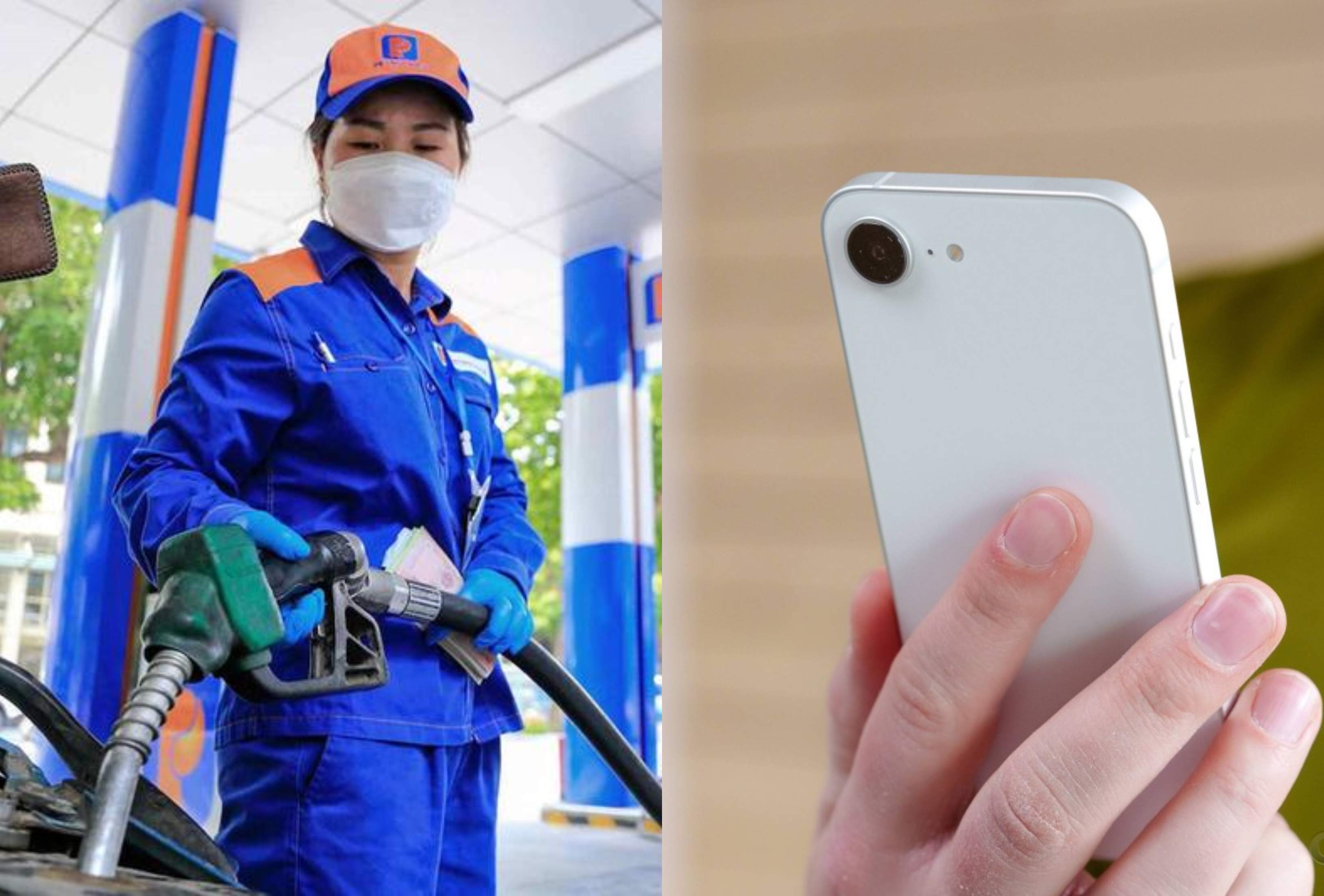 Bảng gi&aacute; xăng dầu trưa nay 2/6: Xăng E5 RON 92 đi l&ugrave;i về 18.000 đồng/l&iacute;t, gi&aacute; iPhone 16e giảm khủng