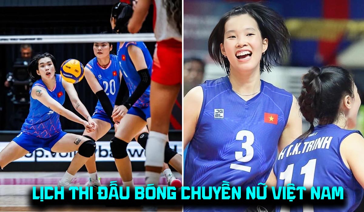 Lịch thi đấu b&oacute;ng chuyền h&ocirc;m nay 2/6 - Lịch trực tiếp tuyển b&oacute;ng chuyền nữ Việt Nam tại AVC Cup 2026