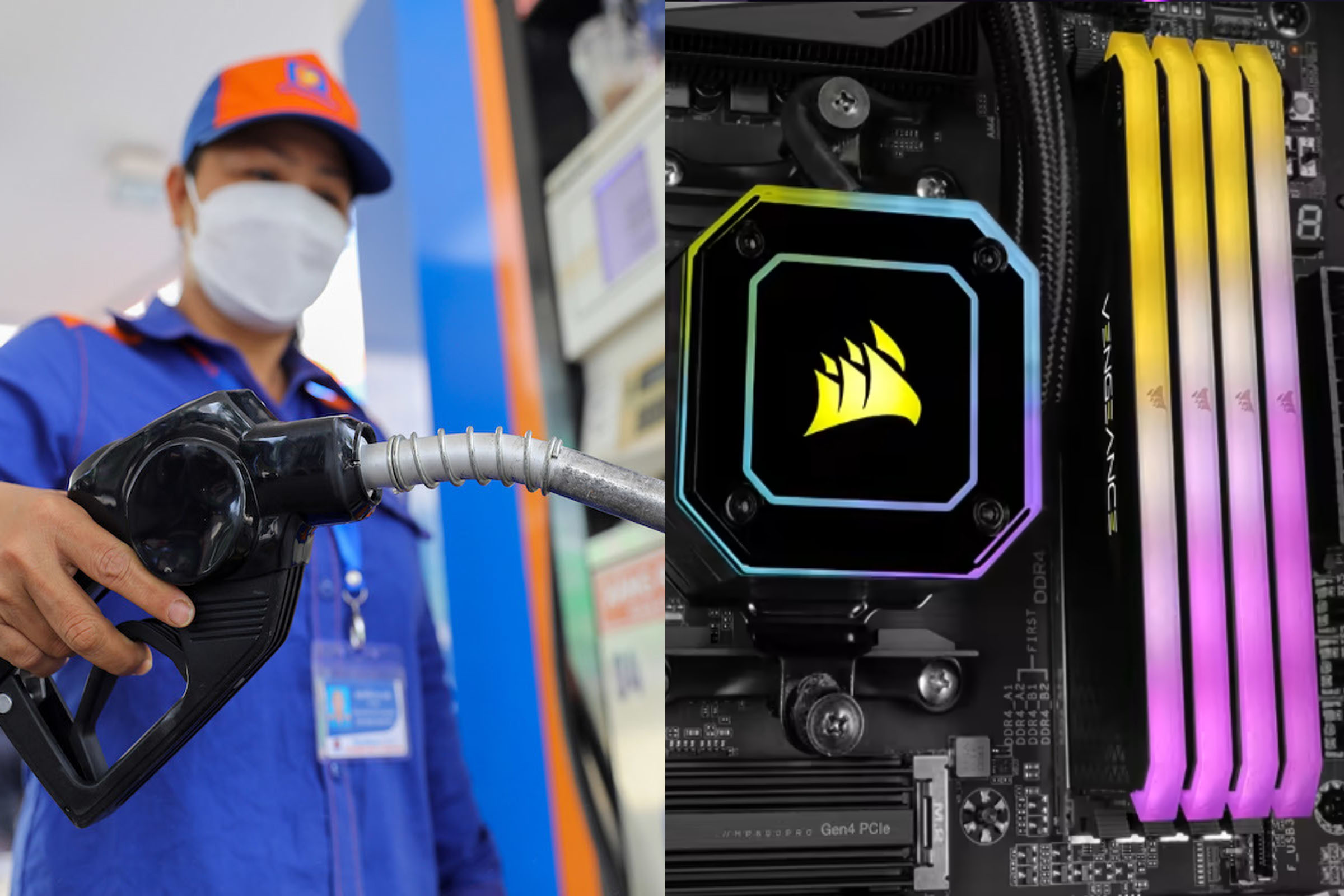 Bảng gi&aacute; xăng dầu s&aacute;ng 3/6: Xăng, dầu trong nước bao nhi&ecirc;u tiền một l&iacute;t? RAM Corsair ưu đ&atilde;i giảm \'sập s&agrave;n\'