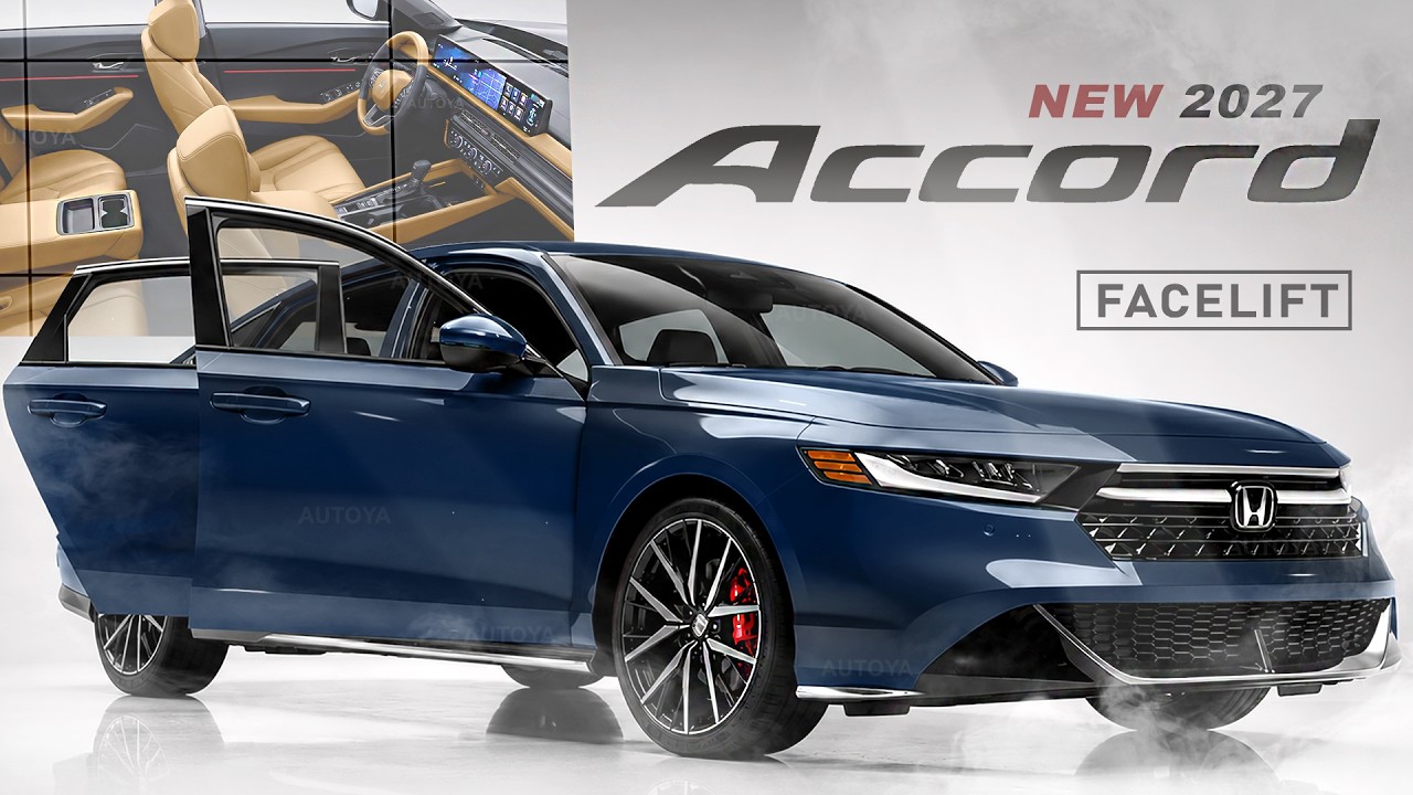 Honda Accord 2027 chuẩn bị n&acirc;ng cấp mạnh tay: Sedan hạng D chuẩn bị \'lột x&aacute;c\', tăng sức &eacute;p l&ecirc;n Toyota Camry
