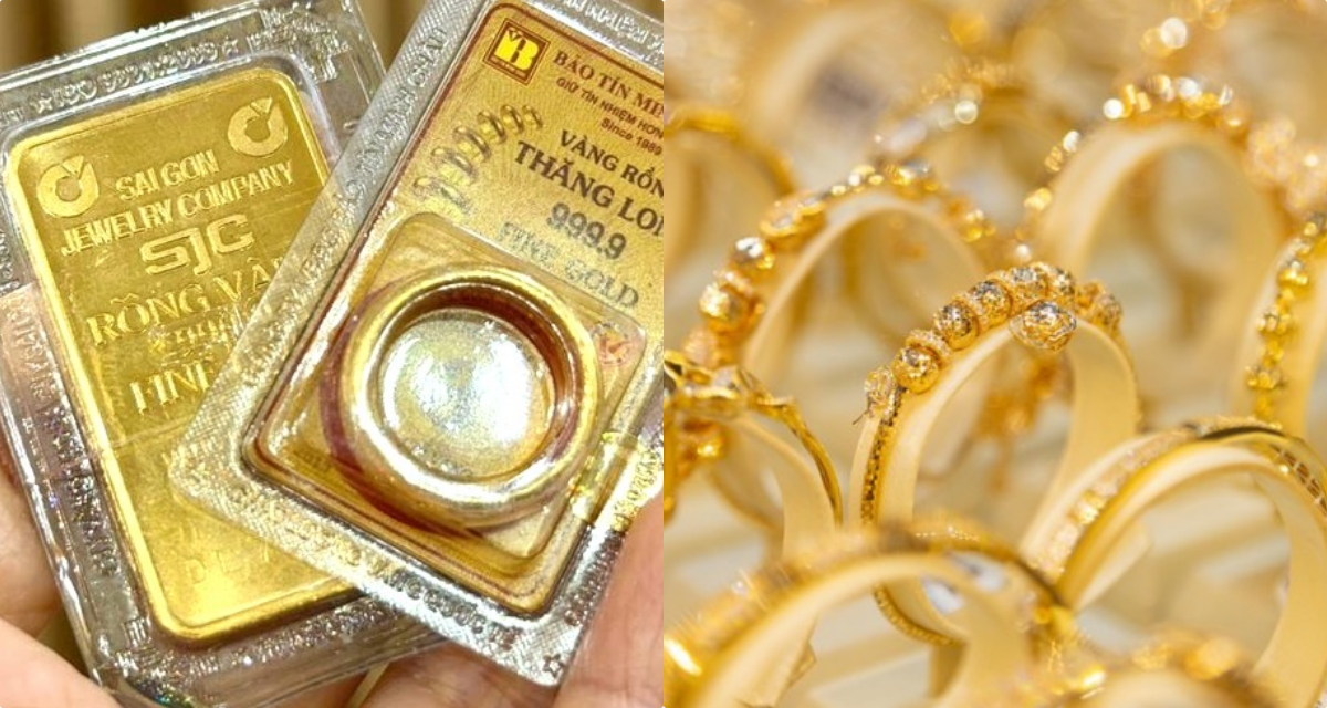 Bảng gi&aacute; v&agrave;ng h&ocirc;m nay 4/6: V&agrave;ng miếng SJC nhẫn tr&ograve;n 9999 lại hạ gi&aacute;, thị trường chưa thể \'tạo đ&aacute;y\'