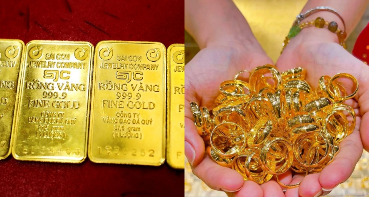 Gi&aacute; v&agrave;ng h&ocirc;m nay chiều 3/6: V&agrave;ng trong nước v&agrave; thế giới c&ugrave;ng \'cắm đầu\' giảm, thị trường b&aacute;n th&aacute;o mạnh