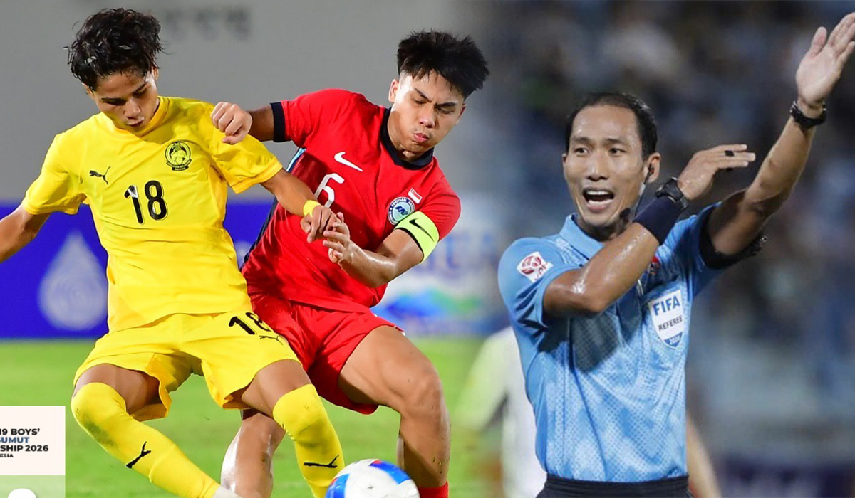 Tranh c&atilde;i ở giải U19 Đ&ocirc;ng Nam &Aacute;: Malaysia hưởng lợi lớn, trọng t&agrave;i Việt Nam mắc sai lầm?