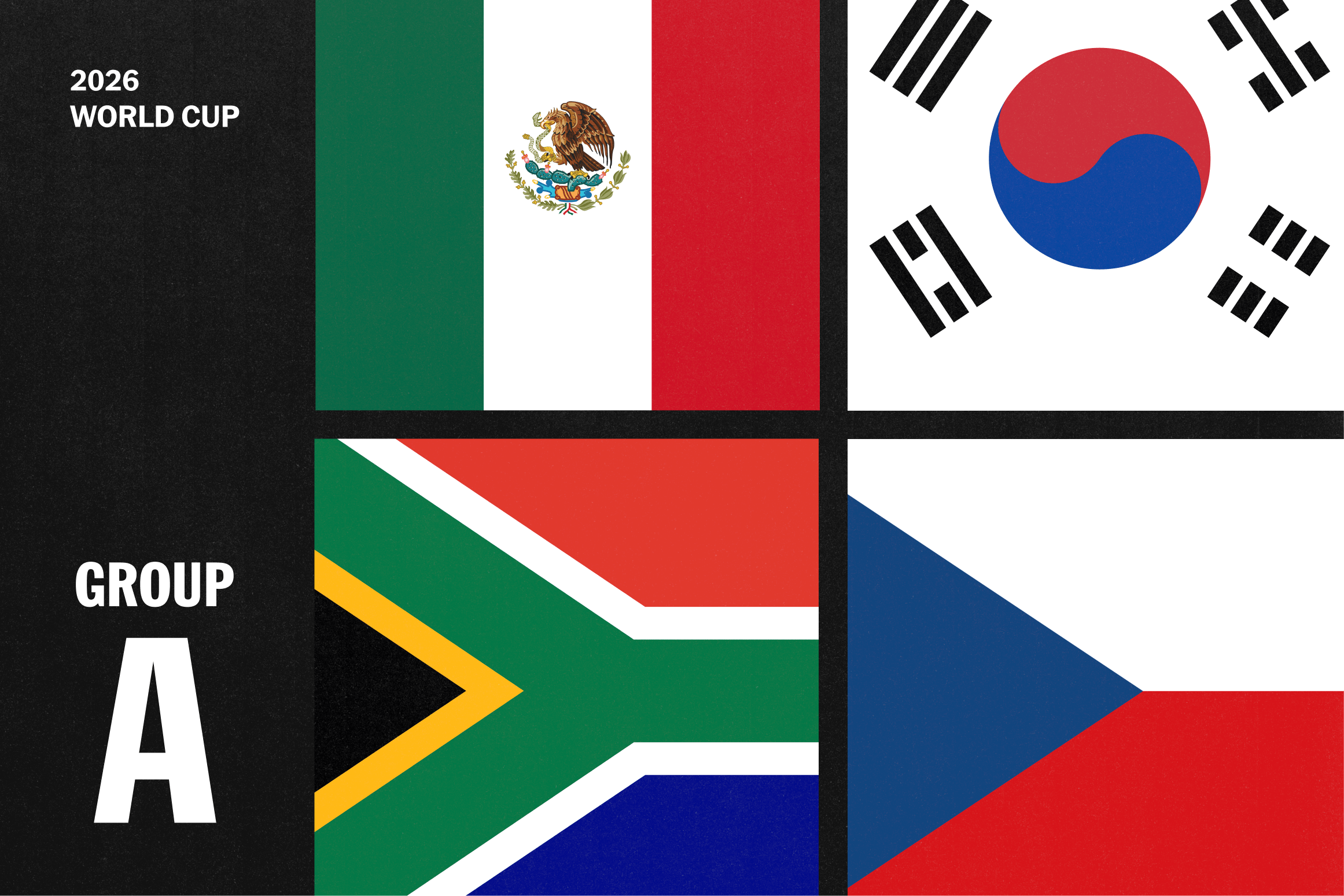 Nhận định bảng A World Cup 2026: Mexico s&aacute;ng cửa đi tiếp, H&agrave;n Quốc đối mặt th&aacute;ch thức