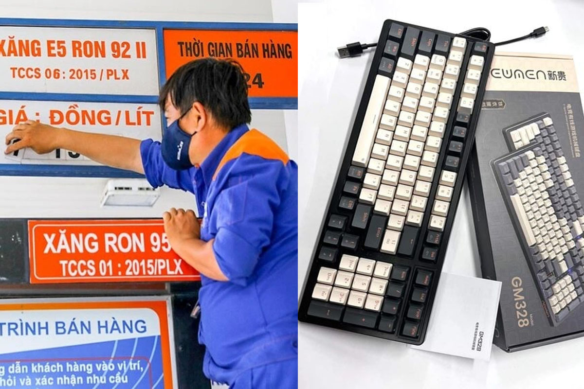 Gi&aacute; xăng dầu chiều 4/6: Xăng RON92 giảm gần 1.500 đồng/l&iacute;t, b&agrave;n ph&iacute;m gaming Newmen gi&aacute; rẻ bất ngờ