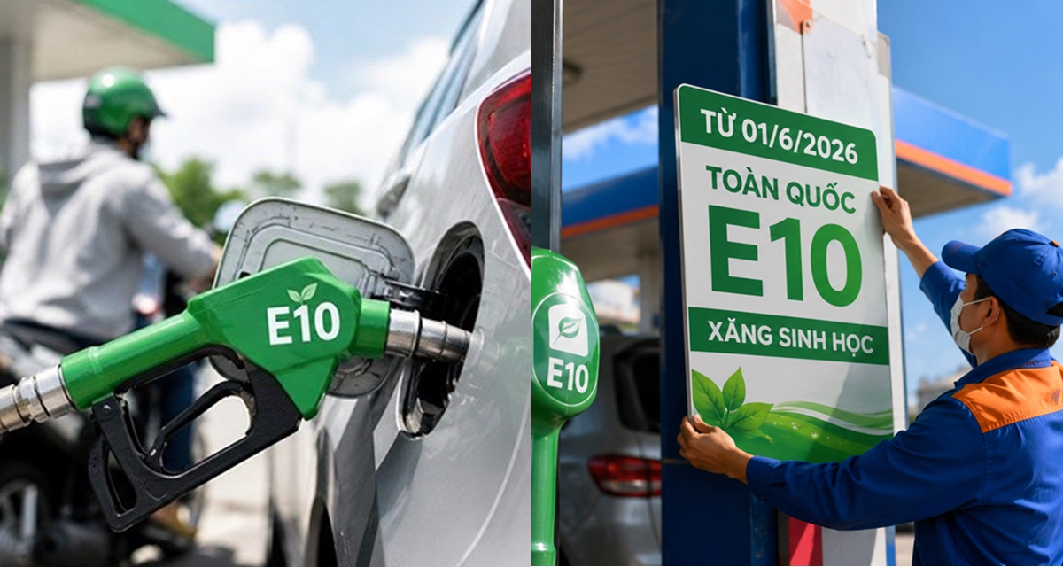 Xăng E10 v&agrave; xăng E5 b&aacute;n song song đến hết năm 2030, c&aacute;ch đơn giản để biết nơi n&agrave;o c&ograve;n b&aacute;n E5