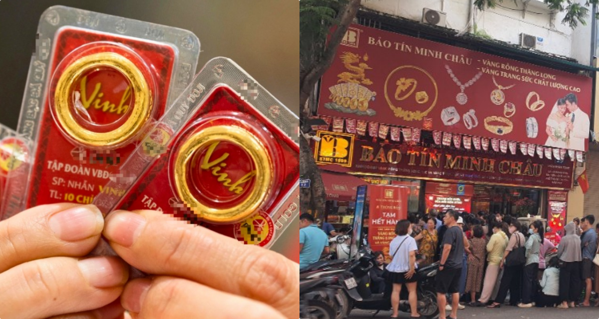 Bảng gi&aacute; v&agrave;ng h&ocirc;m nay 5/6: V&agrave;ng miếng SJC nhẫn trơn 9999 ch&iacute;nh thức sập, d&acirc;n thấp thỏm chờ hạ th&ecirc;m 