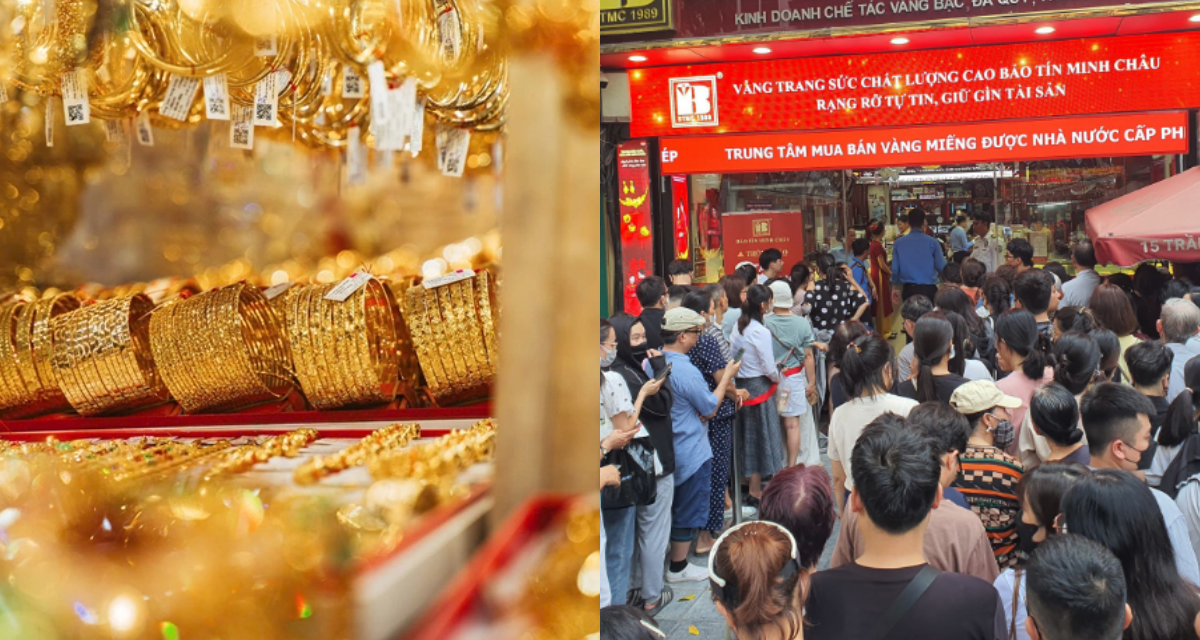 Gi&aacute; v&agrave;ng h&ocirc;m nay 5/6: V&agrave;ng miếng v&agrave;ng nhẫn \'si&ecirc;u rẻ\', 1 thương hiệu giảm gi&aacute; mạnh nhất chiều nay