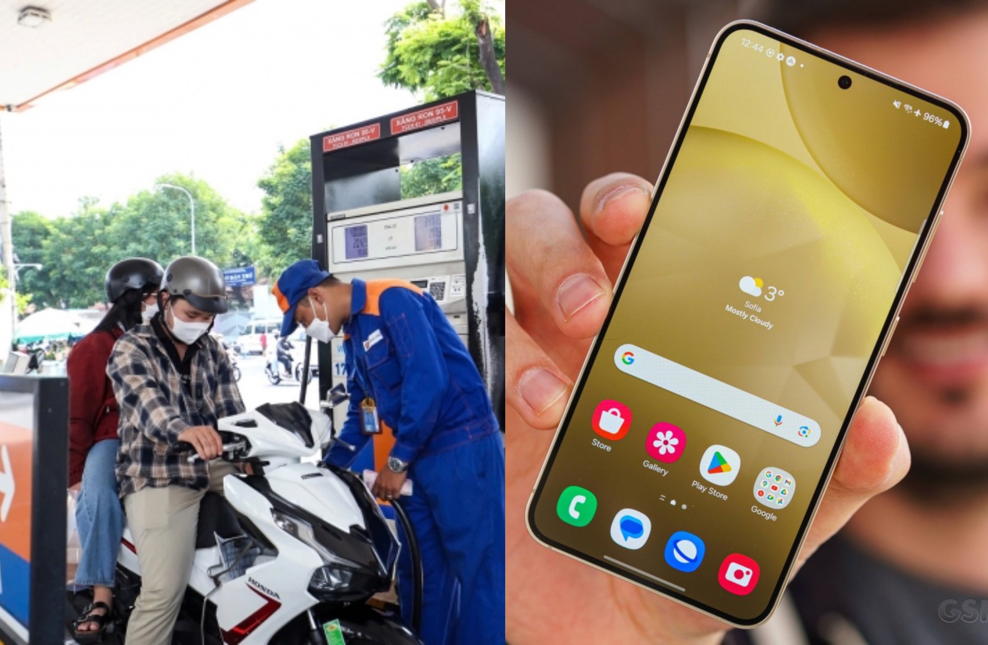 Bảng gi&aacute; xăng dầu h&ocirc;m nay s&aacute;ng 5/6: Xăng E5, xăng E10 bay m&agrave;u gần 10.000 đồng từ đỉnh, Galaxy S24 c&oacute; rẻ