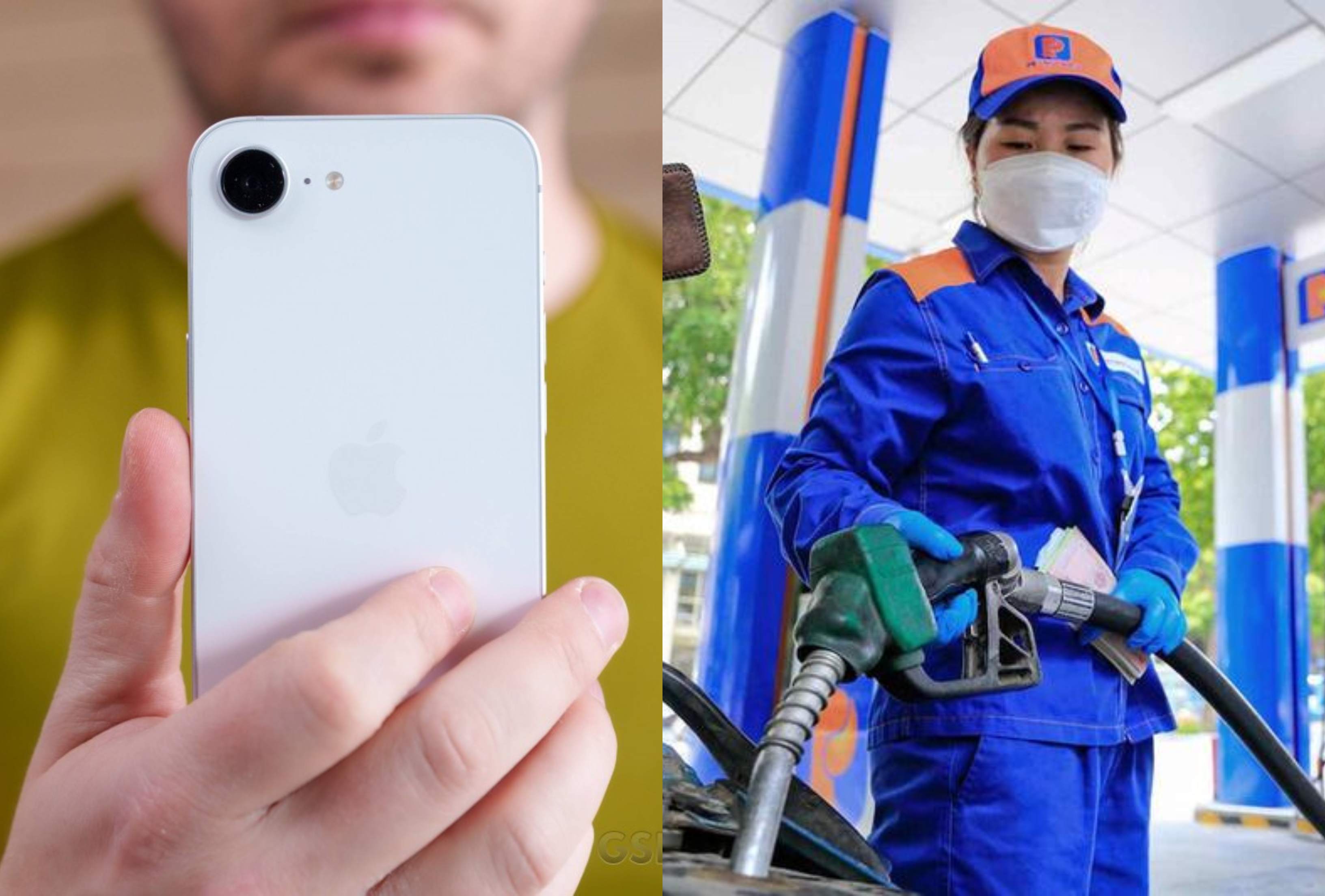 Bảng gi&aacute; xăng dầu chiều nay 5/6: Xăng E5 RON92, E10 RON95 giảm 1.330-1.470 đồng/l&iacute;t, iPhone 16e si&ecirc;u rẻ