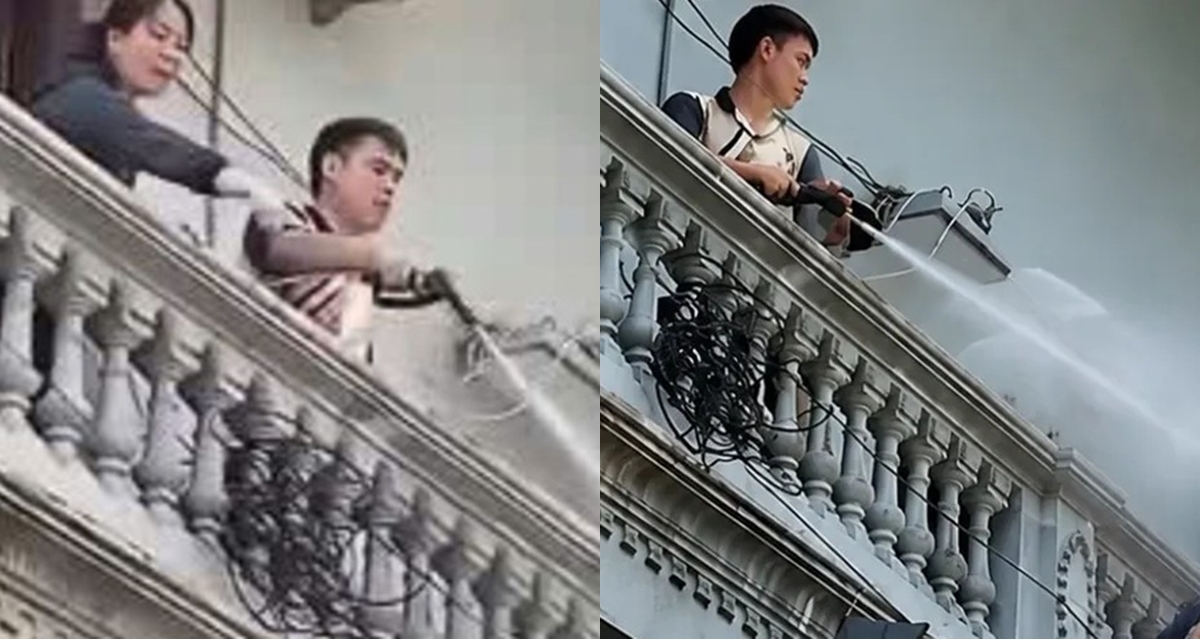Người đ&agrave;n &ocirc;ng xịt nước v&agrave;o thợ x&acirc;y nh&agrave; h&agrave;ng x&oacute;m: Người trong cuộc l&ecirc;n tiếng, đ&atilde; r&otilde; nguồn cơn sự việc