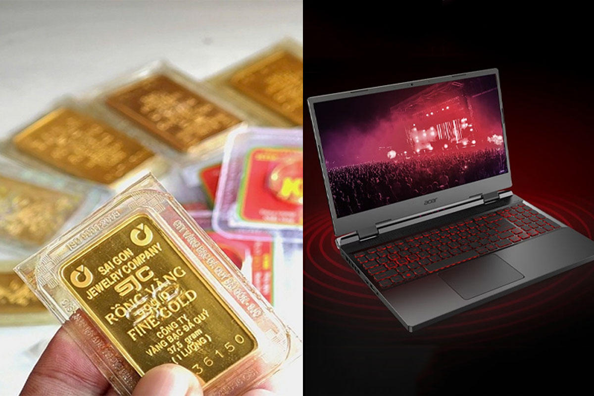 Gi&aacute; v&agrave;ng trong nước s&aacute;ng 6/6 giảm \'thủng đ&aacute;y\', chốt ngay 5 mẫu laptop gaming dưới 30 triệu hot nhất 2026