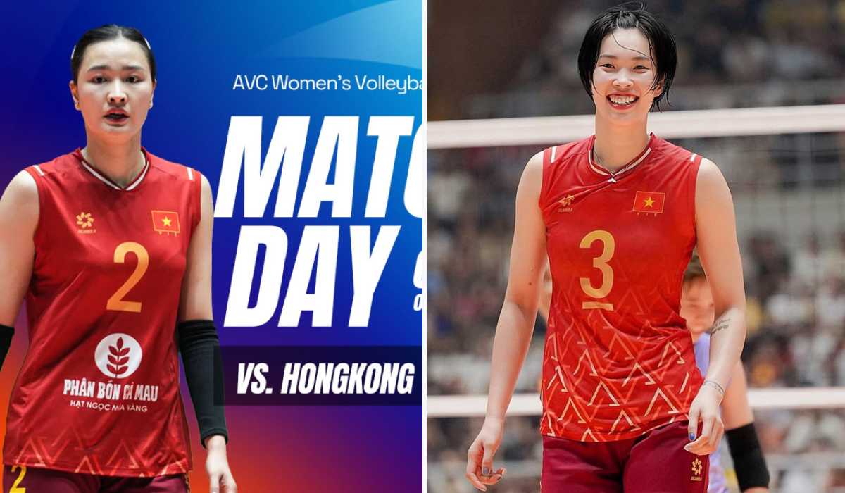 Lịch thi đấu b&oacute;ng chuyền nữ AVC Cup h&ocirc;m nay 7/6 - Link ph&aacute;t s&oacute;ng b&oacute;ng chuyền nữ Việt Nam vs Hongkong