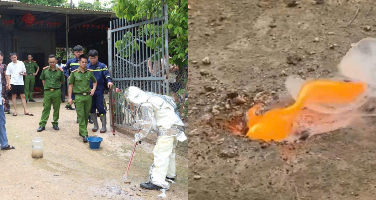 Nguy&ecirc;n nh&acirc;n ban đầu vụ s&acirc;n nh&agrave; d&acirc;n tự ch&aacute;y ở Sơn La, t&igrave;m thấy chất g&igrave; ch&ocirc;n lẫn trong b&ecirc; t&ocirc;ng?