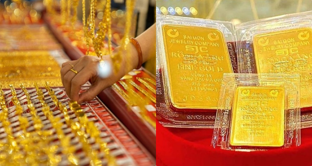 Gi&aacute; v&agrave;ng h&ocirc;m nay 8/6: V&agrave;ng miếng SJC nhẫn trơn 9999 lại giảm nhanh hơn, mua lướt s&oacute;ng gặp rủi ro lớn