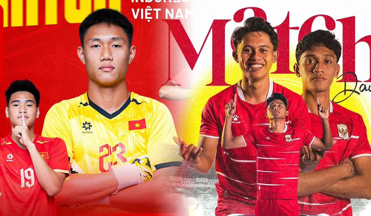 TRỰC TIẾP b&oacute;ng đ&aacute; U19 Việt Nam vs U19 Indonesia h&ocirc;m nay 7/6 - Link xem trực tiếp U19 Đ&ocirc;ng Nam &Aacute; 2026