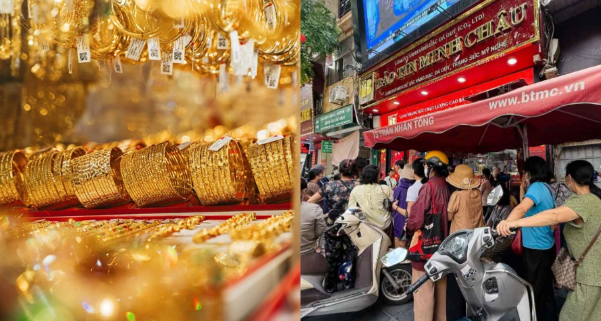 Bảng gi&aacute; v&agrave;ng h&ocirc;m nay 8/6: V&agrave;ng miếng SJC nhẫn trơn lại giảm th&ecirc;m, nhiều người vội bắt đ&aacute;y v&agrave; kh&ocirc;ng lướt s&oacute;ng