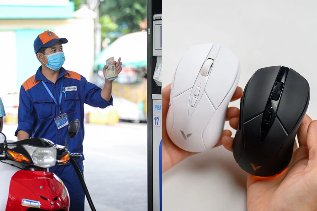 Bảng gi&aacute; xăng dầu ng&agrave;y 8/6: Xăng E10 sau 1 tuần mở b&aacute;n gi&aacute; ra sao? Chuột gaming Rapoo gi&aacute; rẻ bất ngờ