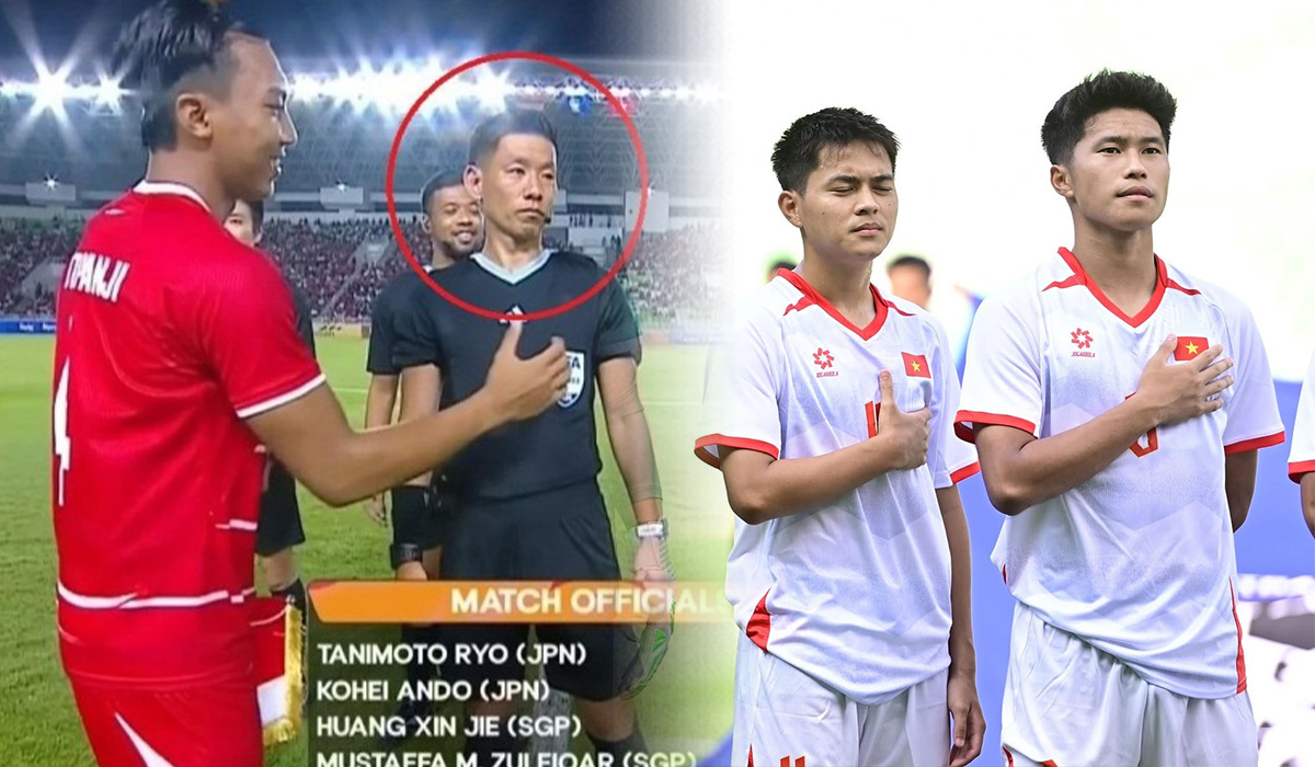 Danh t&iacute;nh trọng t&agrave;i FIFA thổi phạt đền tranh c&atilde;i, đẩy U19 Việt Nam v&agrave;o \'cửa tử\' ở giải U19 Đ&ocirc;ng Nam &Aacute;