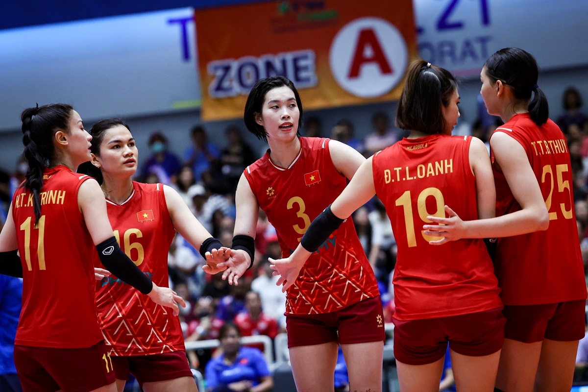 Bảng xếp hạng b&oacute;ng chuyền nữ AVC Cup 2026 mới nhất 9/6: Thắng Indonesia, Việt Nam mất ng&ocirc;i đầu bảng