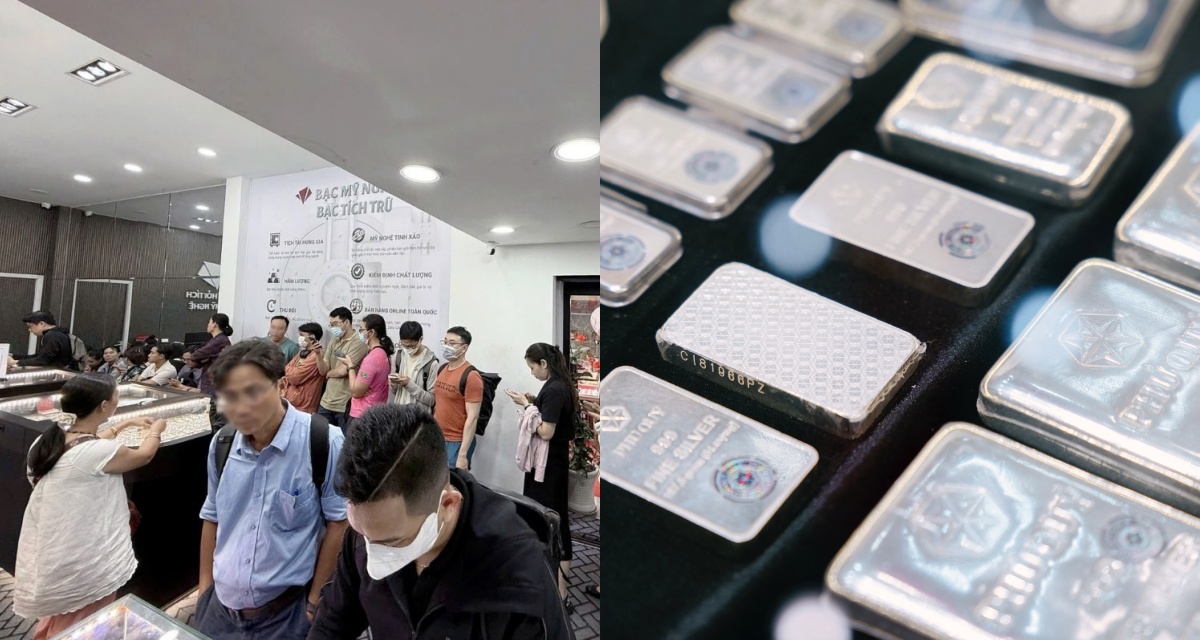 Gi&aacute; bạc h&ocirc;m nay 9/6 đổi chiều, người d&acirc;n xếp h&agrave;ng đặt mua, chấp nhận chờ 60 ng&agrave;y mới nhận h&agrave;ng