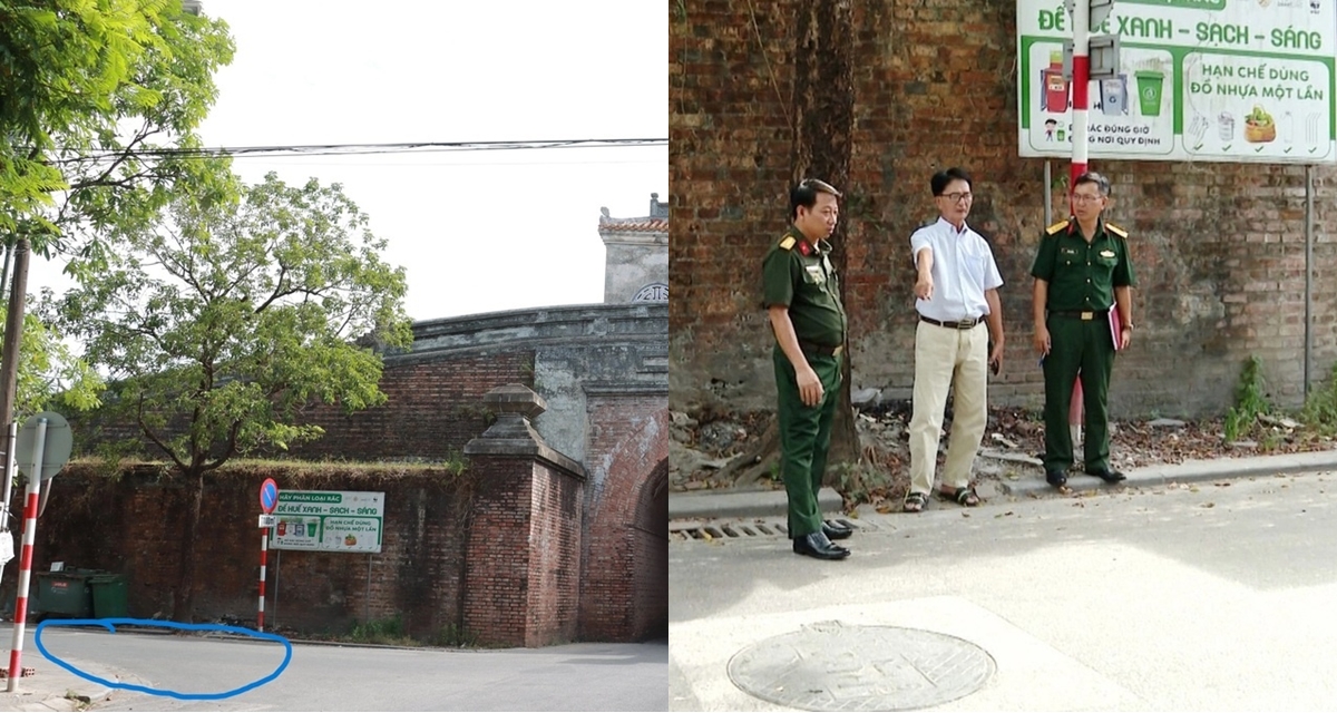 Chi tiết khu vực nghi c&oacute; mộ liệt sỹ tập thể trong di t&iacute;ch Kinh th&agrave;nh Huế, nhiều nh&acirc;n chứng l&ecirc;n tiếng