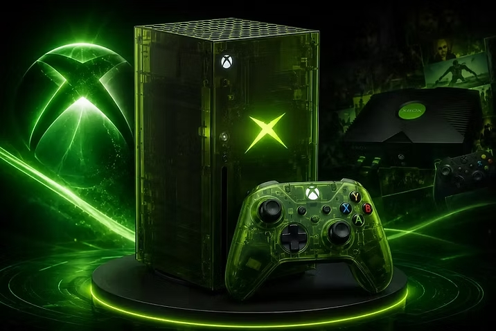 Microsoft giới thiệu phi&ecirc;n bản Xbox đặc biệt kỷ niệm 25 năm ra mắt thị trường