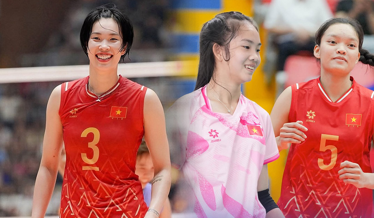 CH&Iacute;NH THỨC: ĐT b&oacute;ng chuyền U18 nữ Việt Nam chốt danh s&aacute;ch dự AVC Cup, đ&agrave;n em Thanh Th&uacute;y g&acirc;y sốt