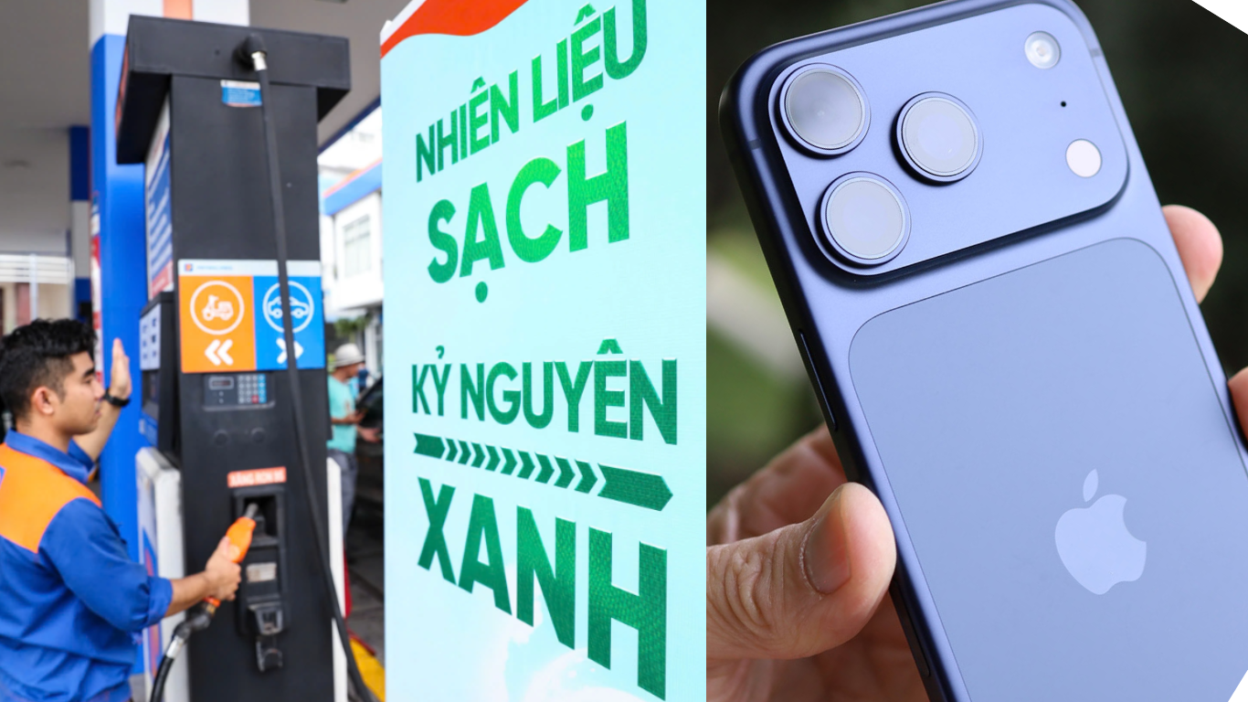 Gi&aacute; xăng dầu h&ocirc;m nay: Thị trường dầu th&ocirc; lao dốc 3%, dự b&aacute;o gi&aacute; xăng dầu ng&agrave;y mai tiếp tục giảm, gi&aacute; iPhone 17 Pro rẻ