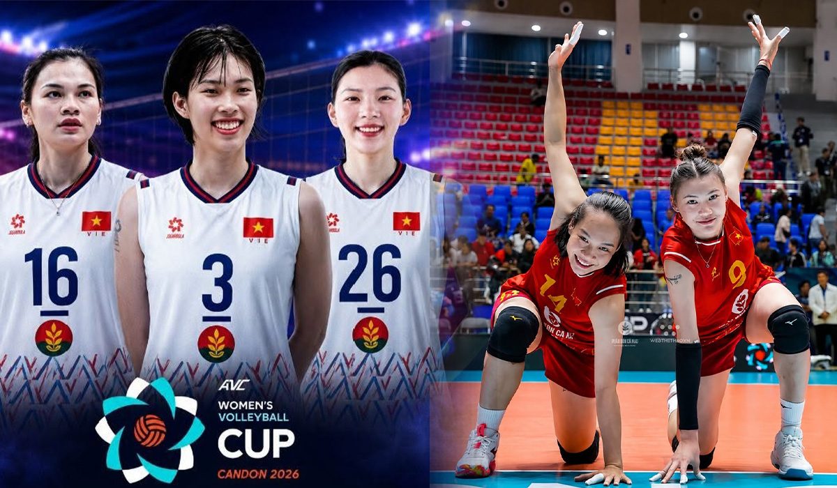 Lịch thi đấu b&oacute;ng chuyền AVC Cup mới nhất ng&agrave;y 10/6 - Tuyển b&oacute;ng chuyền nữ Việt Nam quyết đấu Iran khi n&agrave;o?