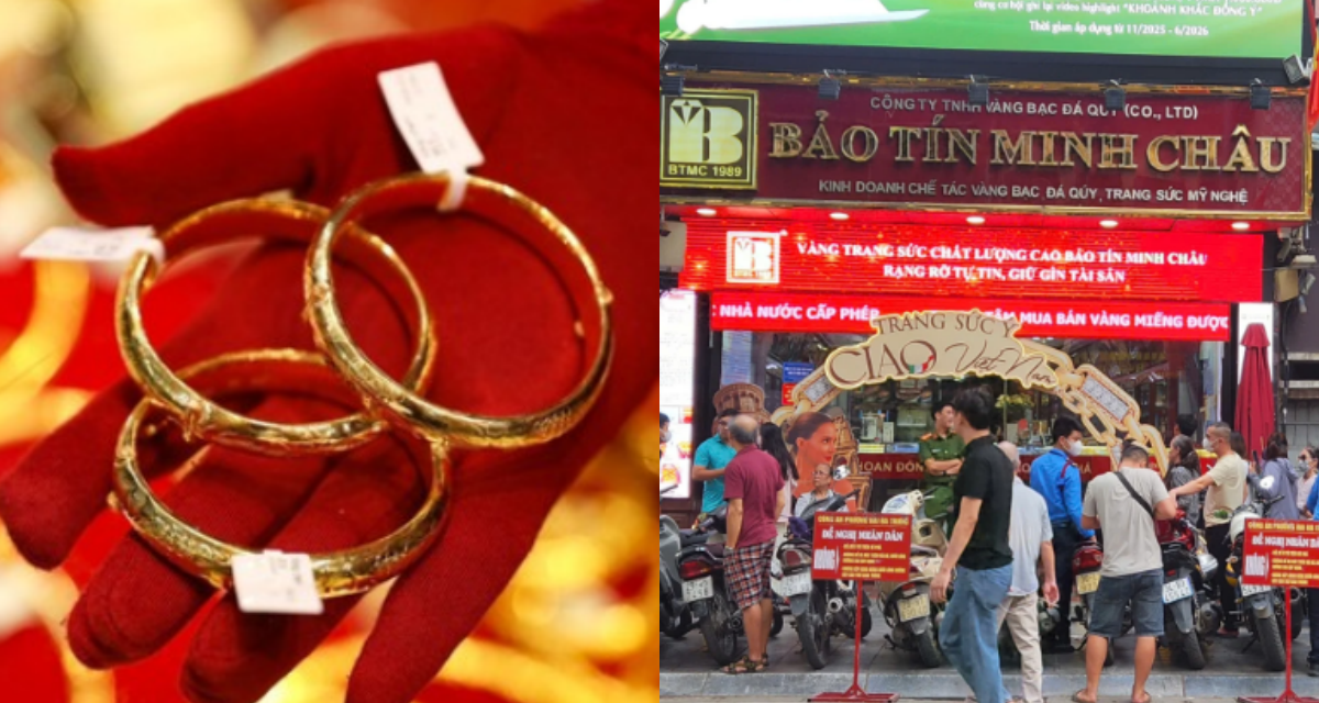 Gi&aacute; v&agrave;ng h&ocirc;m nay 11/6: V&agrave;ng trong nước \'quay xe\' bật tăng như l&ograve; xo, 1 thương hiệu b&aacute;n gi&aacute; cao nhất