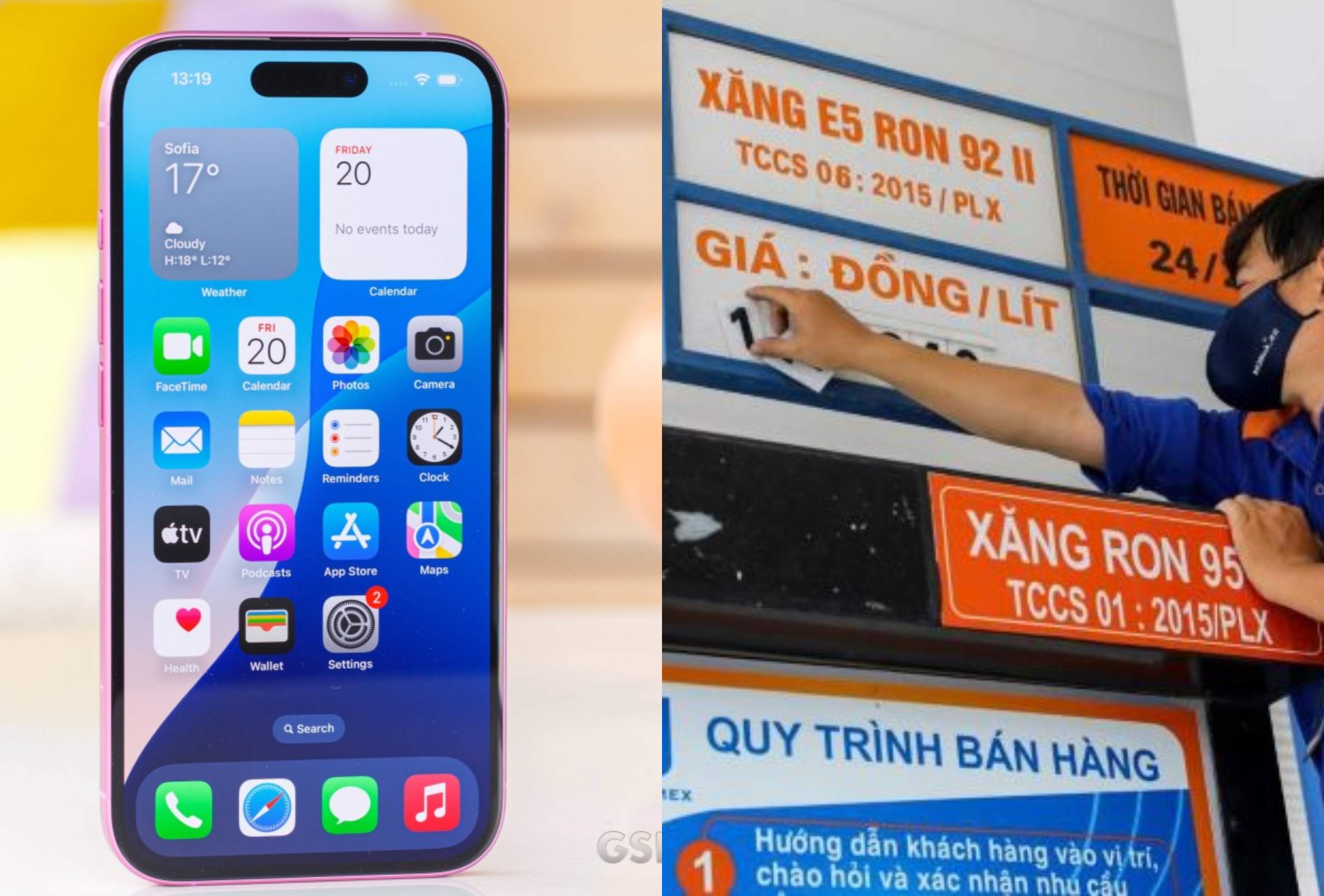 Gi&aacute; xăng dầu h&ocirc;m nay trưa 11/6: Dầu tăng, xăng E10 RON95 vẫn rẻ, chiều nay c&oacute; gi&aacute; mới, iPhone 16 giảm s&acirc;u