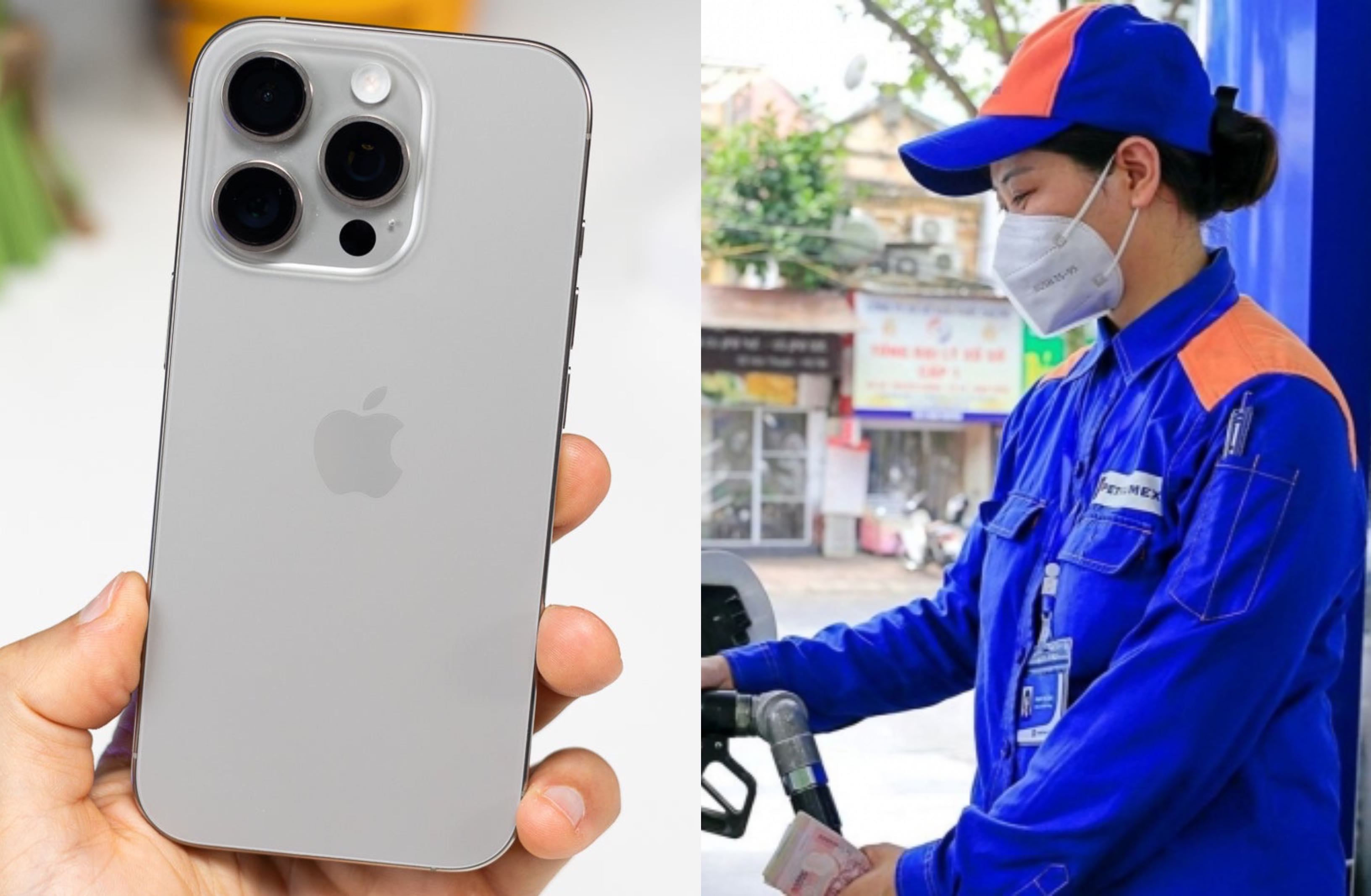 Bảng gi&aacute; xăng dầu h&ocirc;m nay 11/5: Xăng E5, E10 trong chuỗi giảm mạnh, iPhone 16 Pro giảm s&acirc;u kỷ lục